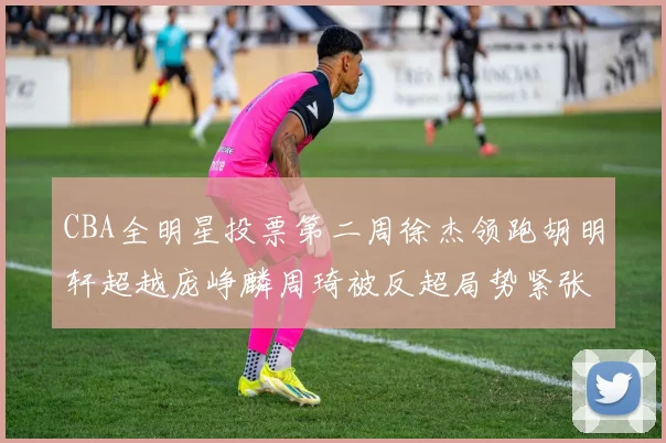 CBA全明星投票第二周徐杰领跑胡明轩超越庞峥麟周琦被反超局势紧张